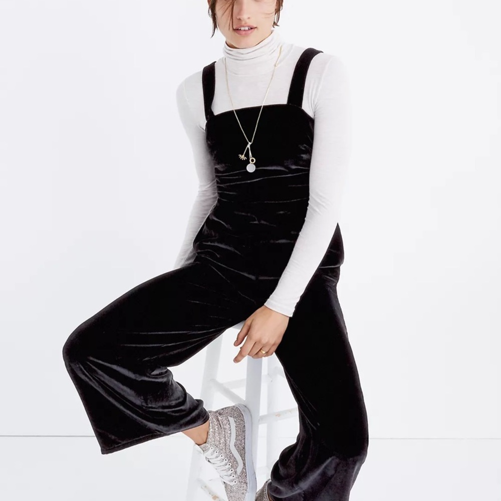 Crushed Velvet Jumpsuit